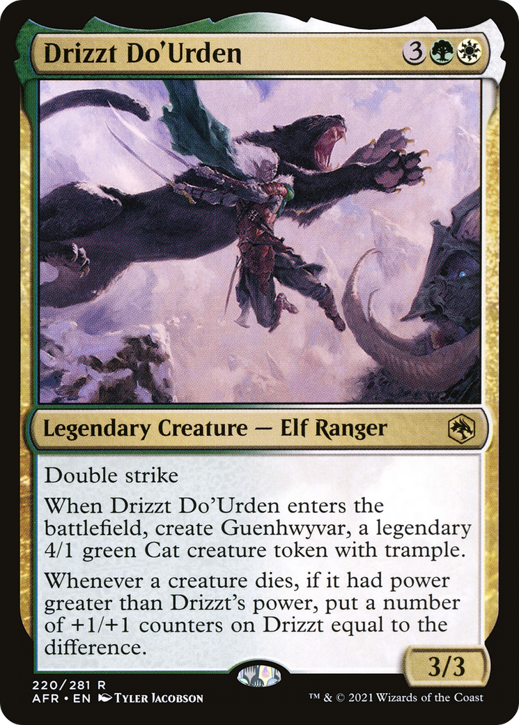 Drizzt Do'Urden (220) Foil - Adventures in the Forgotten Realms
