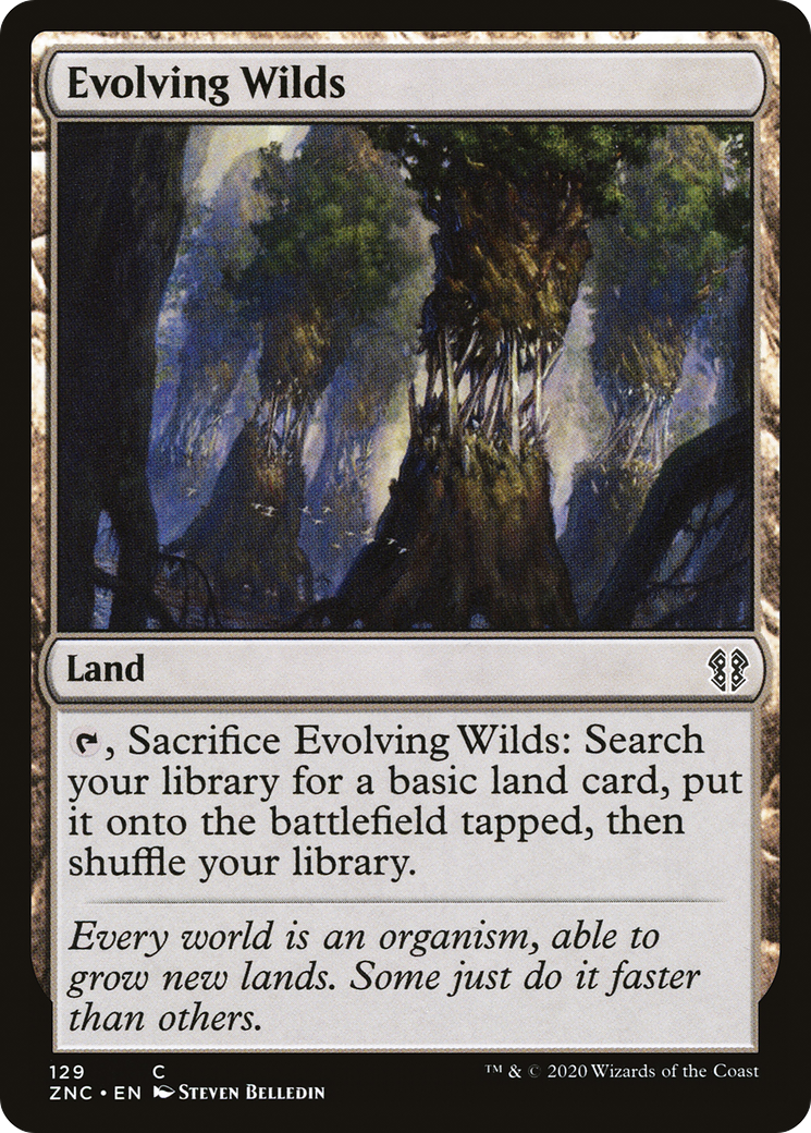 Evolving Wilds (129) - Zendikar Rising Commander