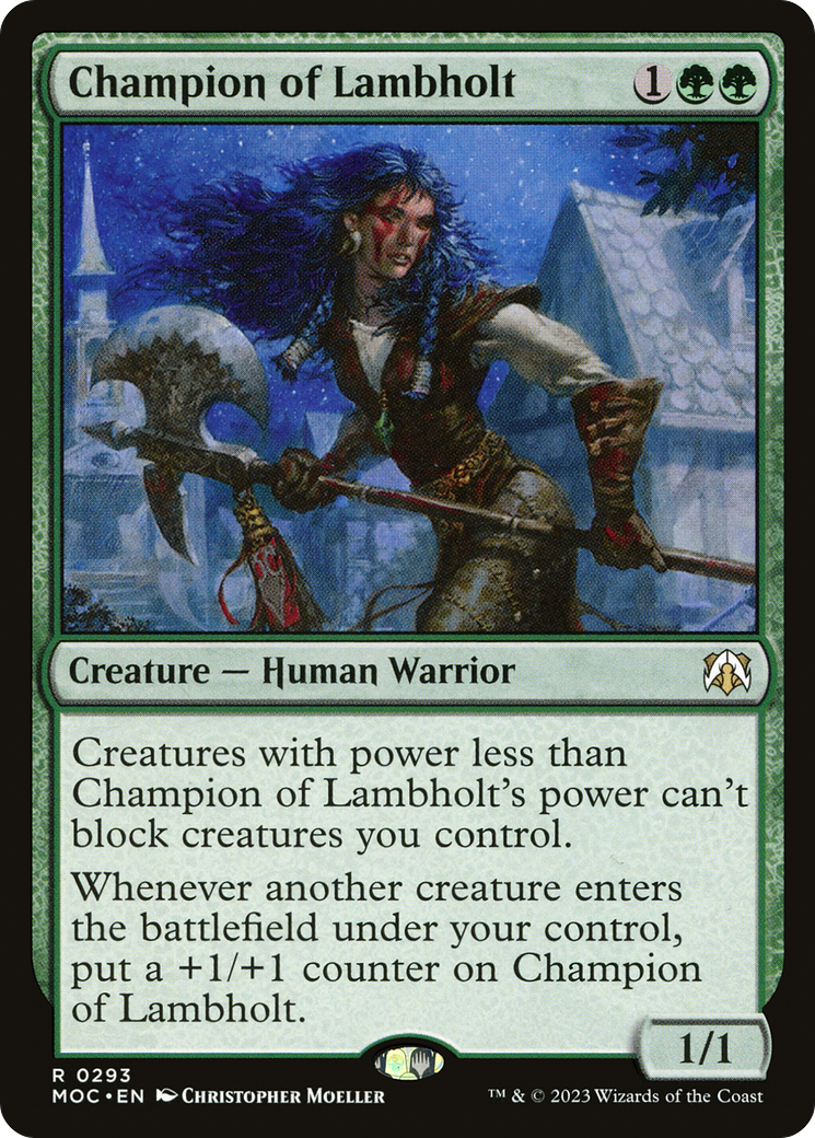 Champion of Lambholt (293) - March of the Machine Commander
