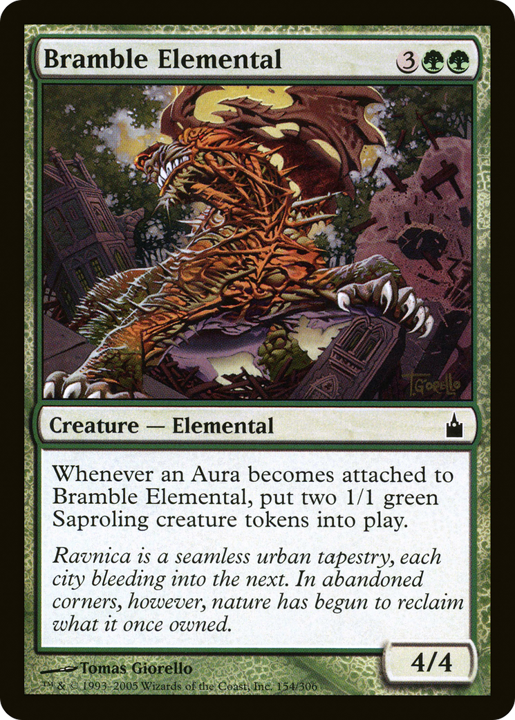 Bramble Elemental (154) - Ravnica: City of Guilds