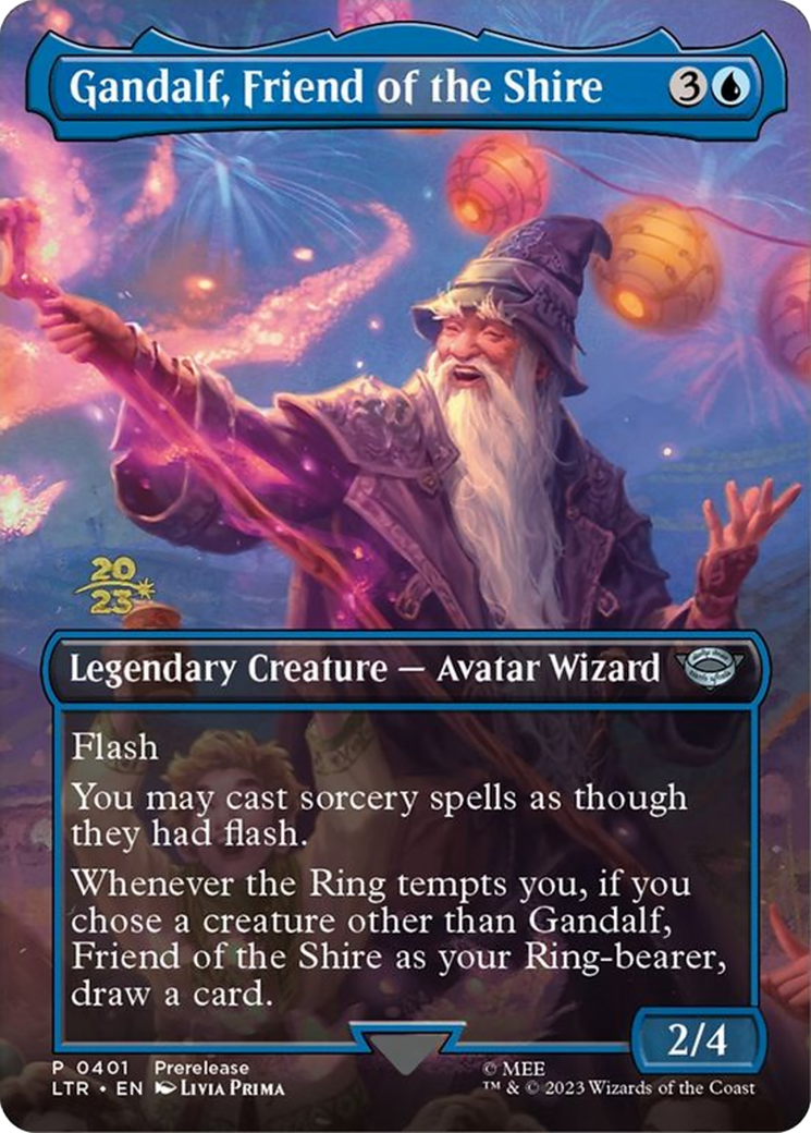Gandalf, Friend of the Shire (401s) Foil - Tales of Middle-earth Promos
