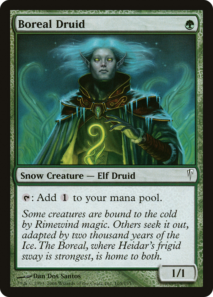 Boreal Druid (105) Foil - Coldsnap