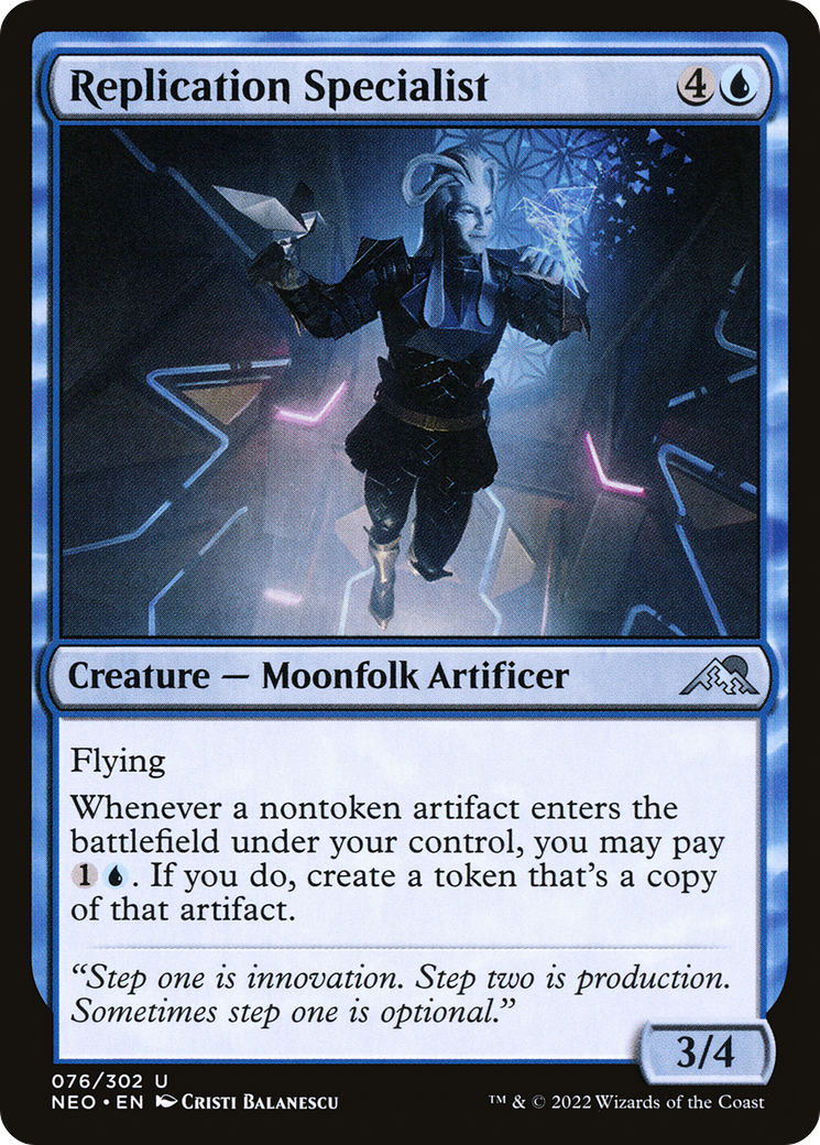 Replication Specialist (076) - Kamigawa: Neon Dynasty