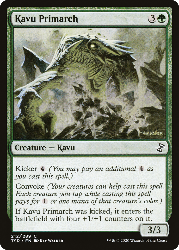 Kavu Primarch (212) - Time Spiral Remastered