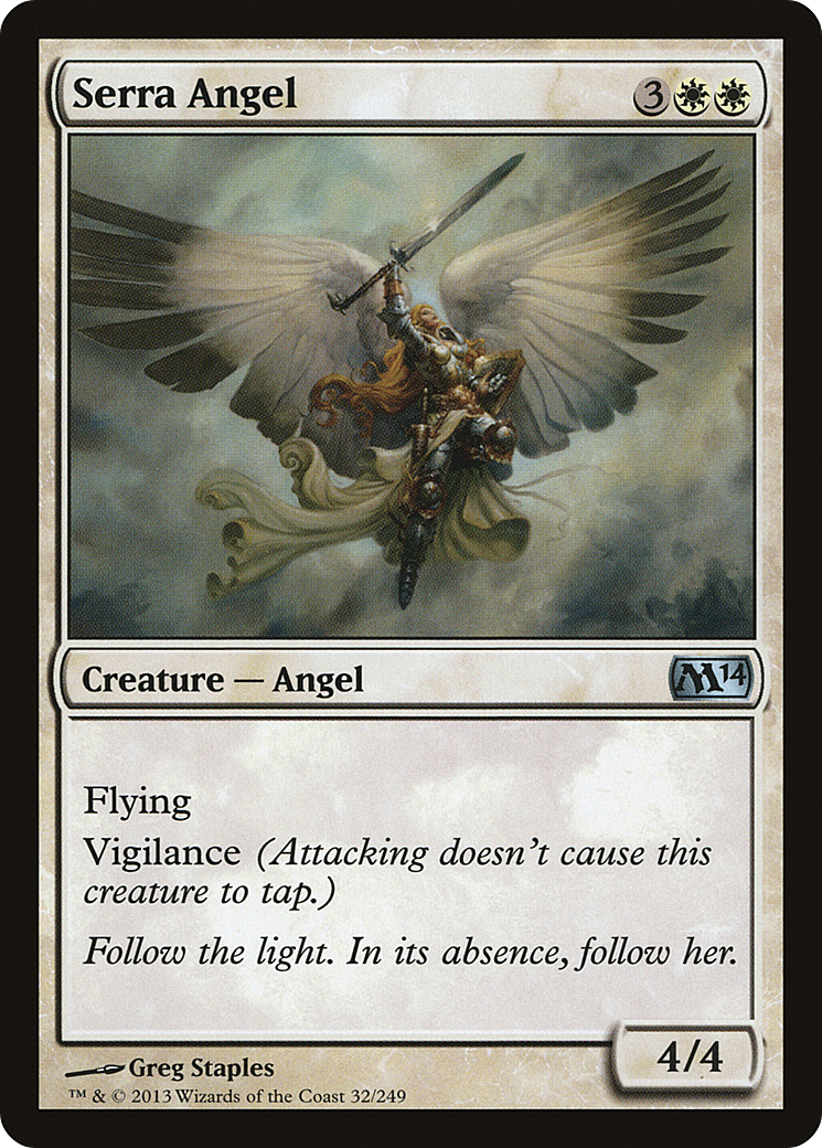 Serra Angel (032) - Magic 2014