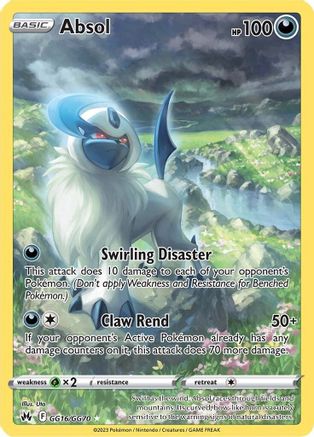 Absol (GG16) Holofoil - Crown Zenith Galarian Gallery