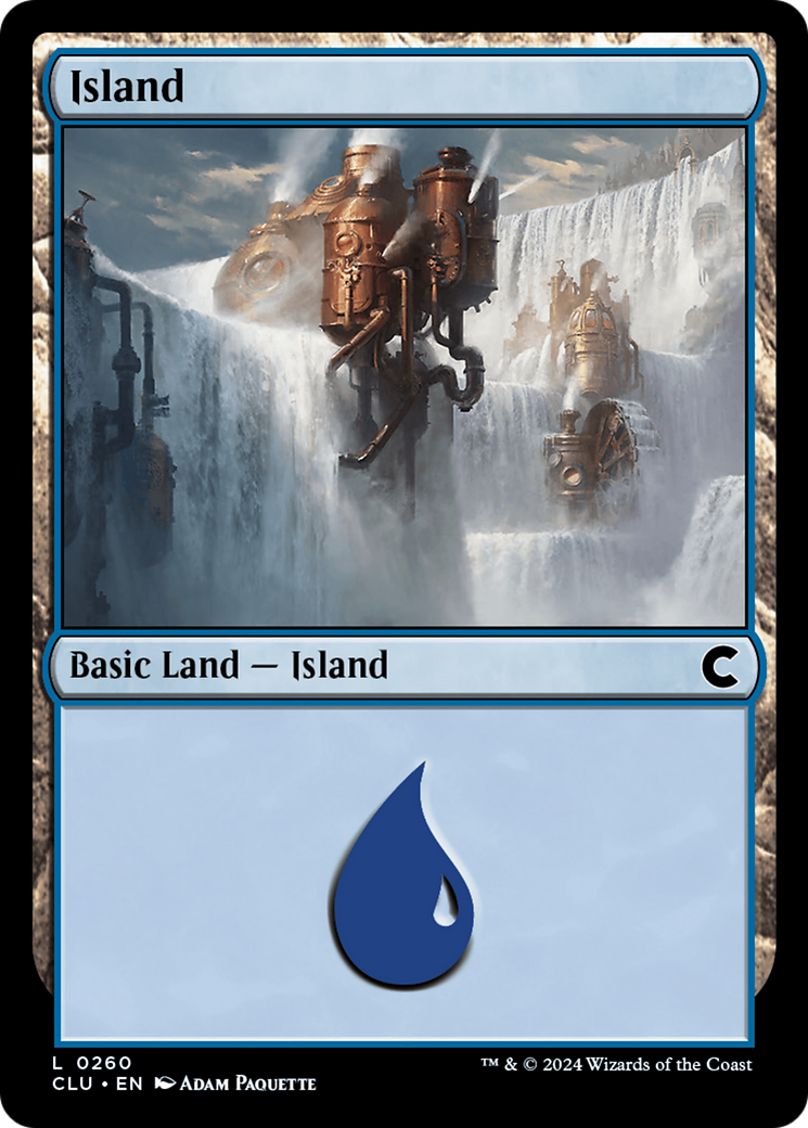 Island (260) - Ravnica: Clue Edition