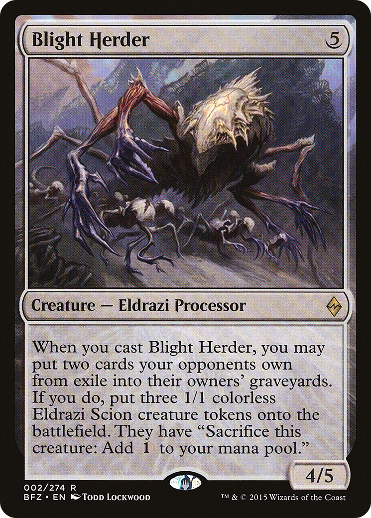Blight Herder (002) - Battle for Zendikar