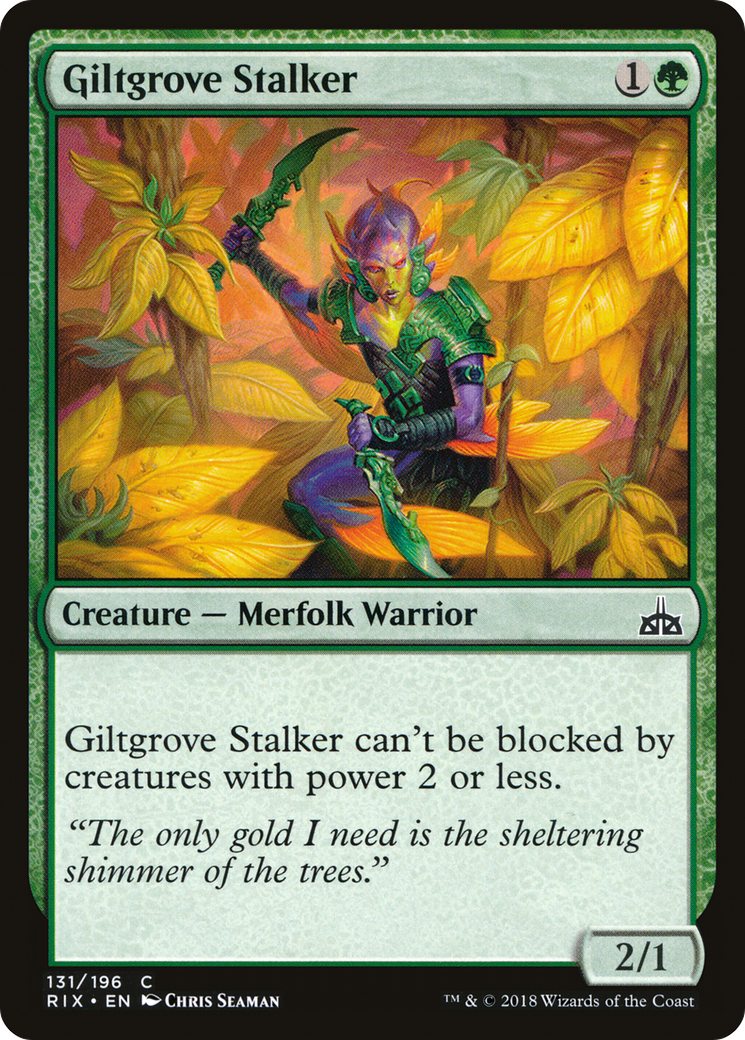 Giltgrove Stalker (131) Foil - Rivals of Ixalan