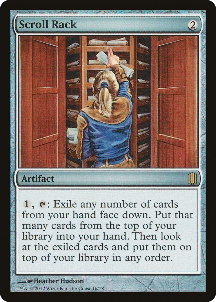 Scroll Rack (016) Foil - Commander's Arsenal