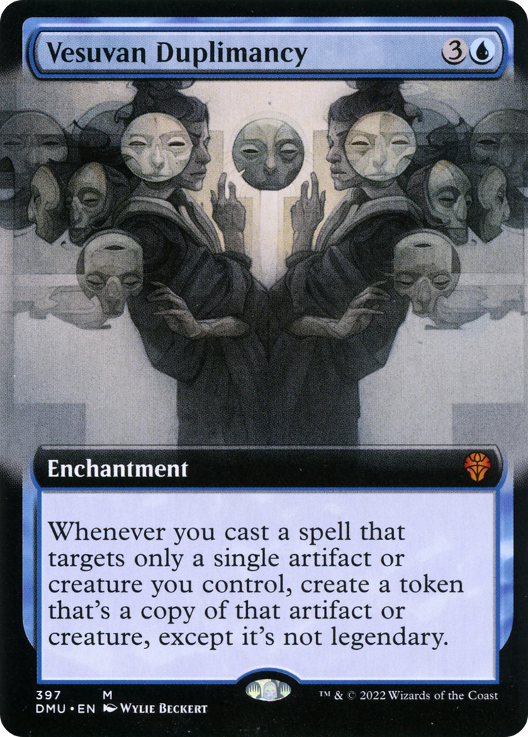 Vesuvan Duplimancy (Extended Art) (397) Foil - Dominaria United