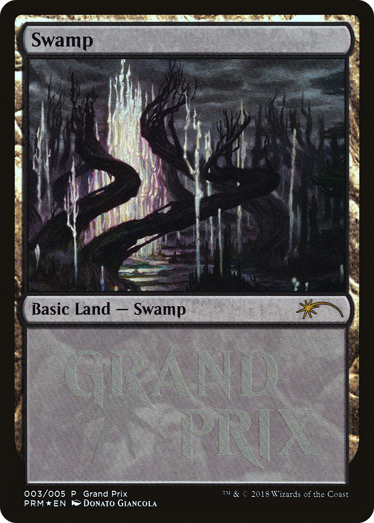 Swamp (2018c) Foil - Grand Prix Promos