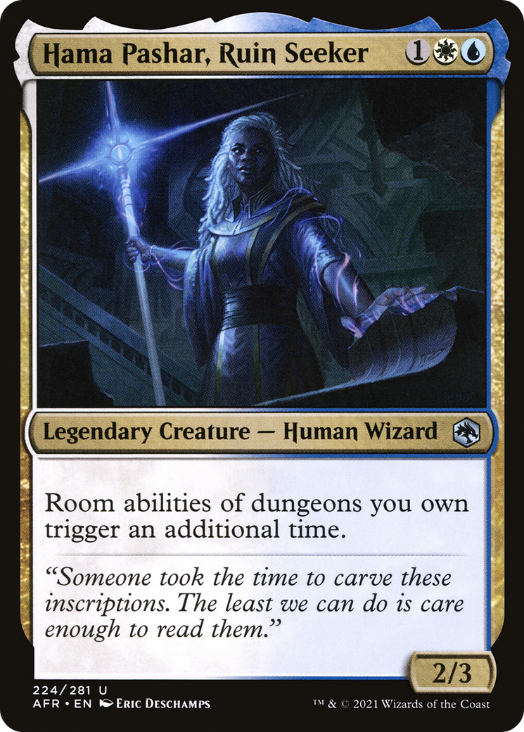 Hama Pashar, Ruin Seeker (224) - Adventures in the Forgotten Realms
