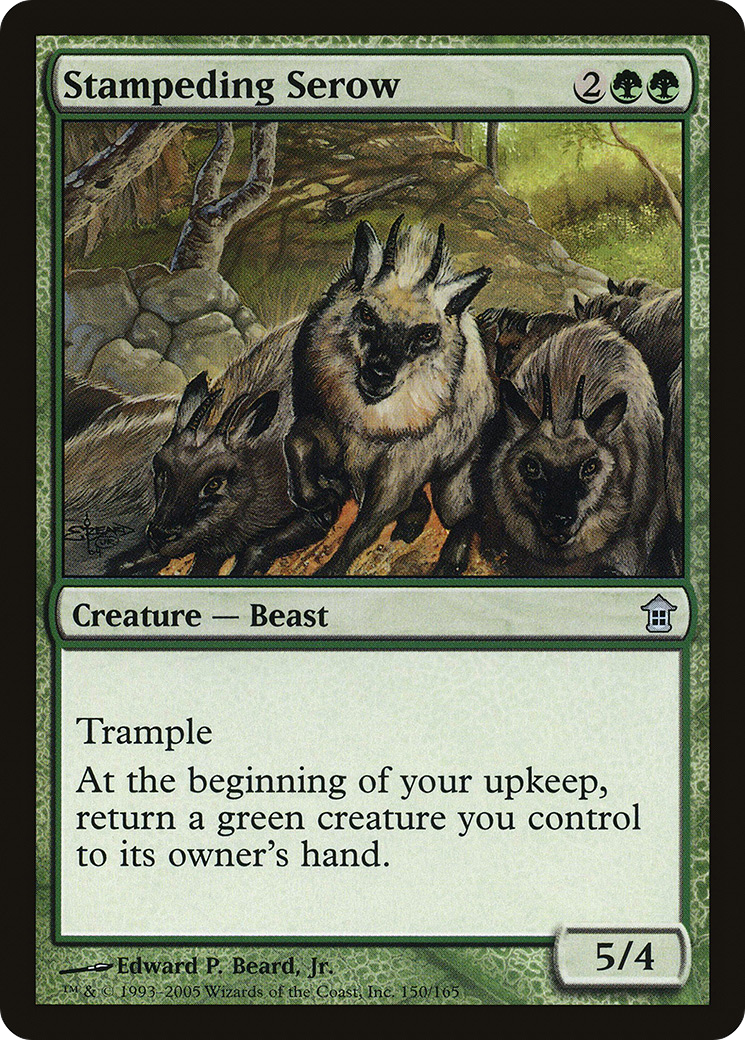 Stampeding Serow (150) - Saviors of Kamigawa