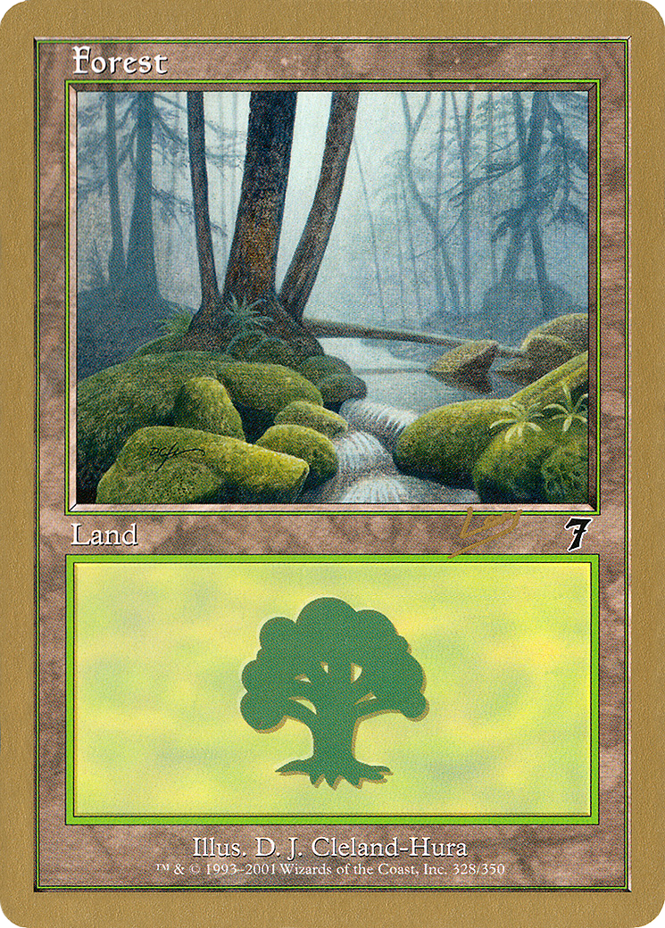 Forest (Retro) (rl328) - World Championship Decks 2002
