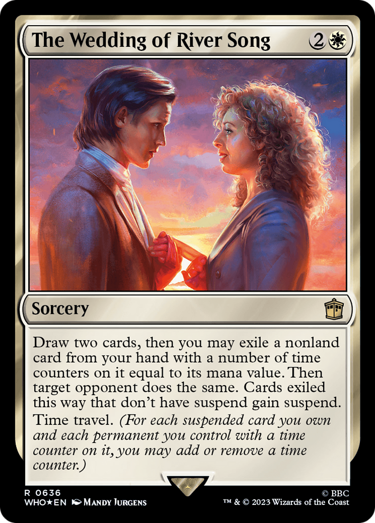 The Wedding of River Song (Surge Foil) (636) Foil - Doctor Who