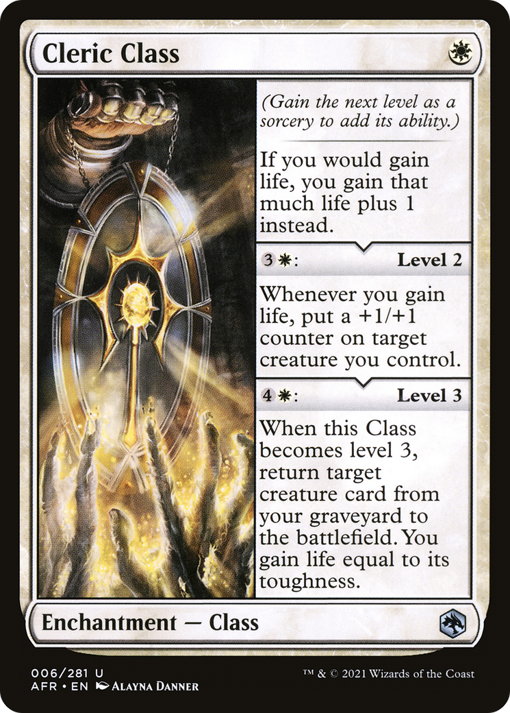 Cleric Class (006) - Adventures in the Forgotten Realms