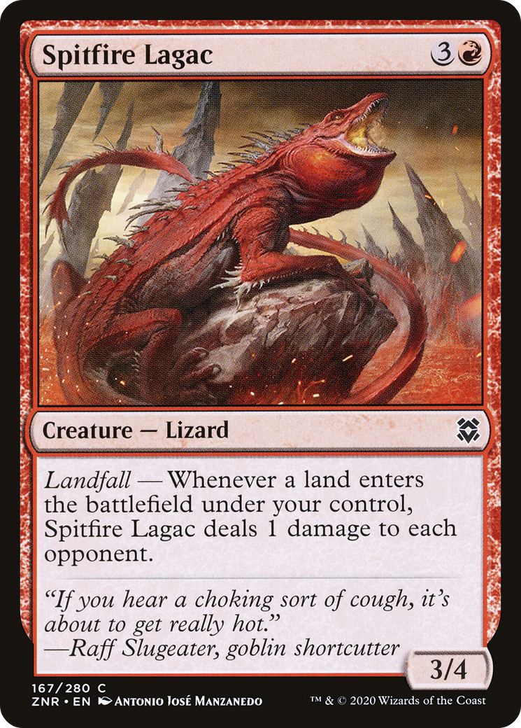 Spitfire Lagac (167) - Zendikar Rising