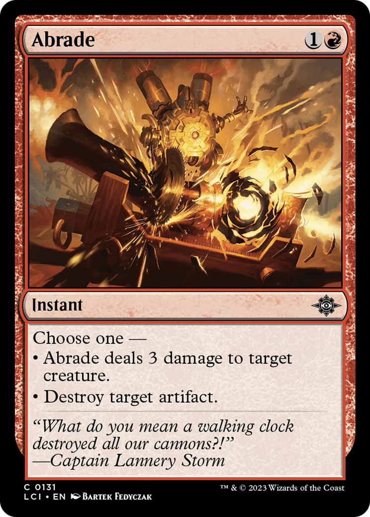 Abrade (131) Foil - The Lost Caverns of Ixalan