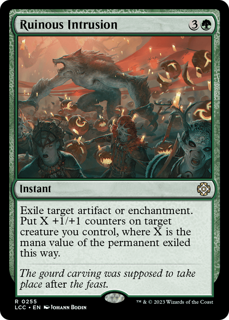 Ruinous Intrusion (255) - The Lost Caverns of Ixalan Commander