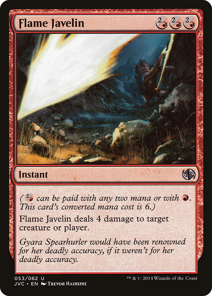Flame Javelin (053) - Duel Decks Anthology: Jace vs. Chandra