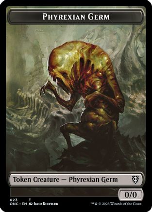 Phyrexian Germ Token (023) - Commander: Phyrexia: All Will Be One