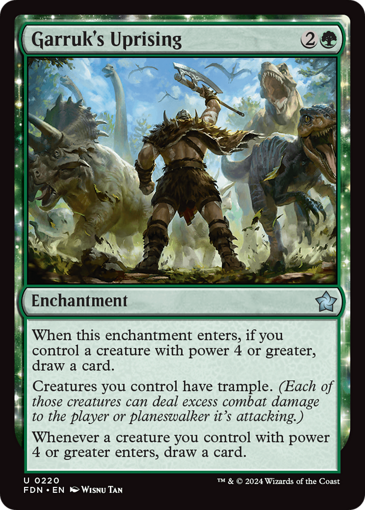 Garruk's Uprising (220) - Foundations