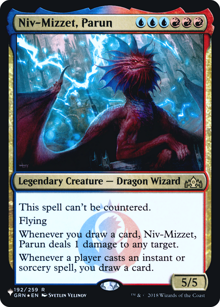 Niv-Mizzet, Parun (192) Foil - The List