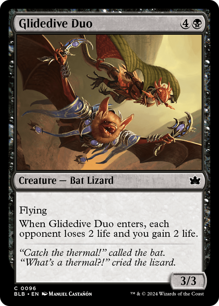 Glidedive Duo (096) Foil - Bloomburrow
