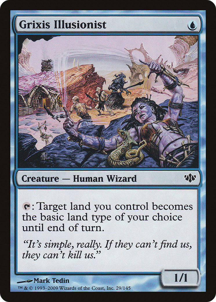 Grixis Illusionist (029) Foil - Conflux