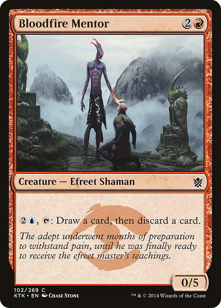 Bloodfire Mentor (102) - Khans of Tarkir