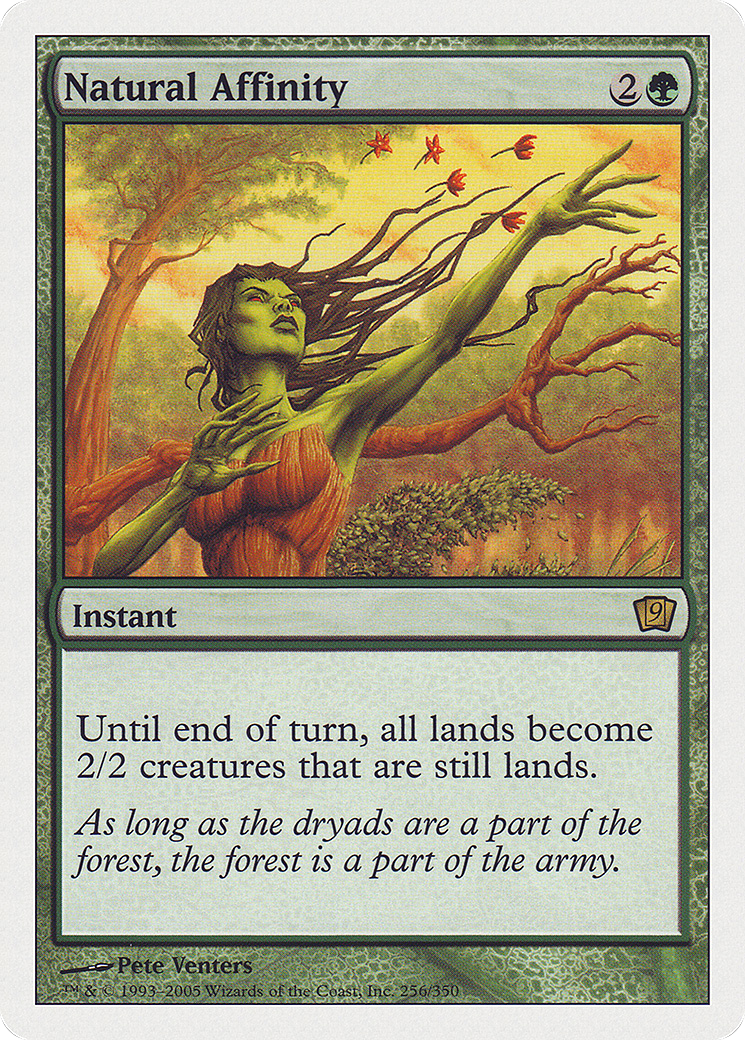 Natural Affinity (256) - Ninth Edition