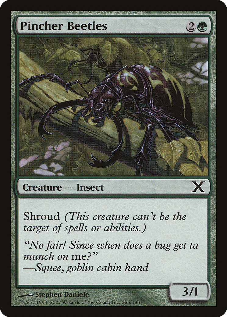 Pincher Beetles (285) - Tenth Edition