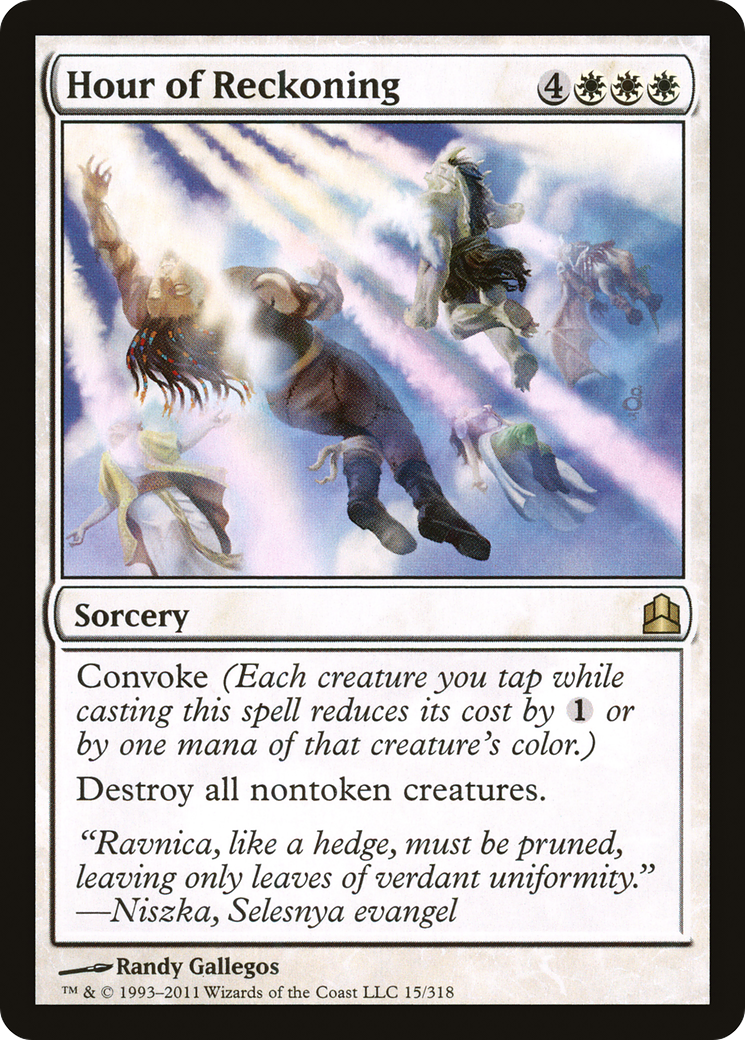 Hour of Reckoning (015) - Commander 2011