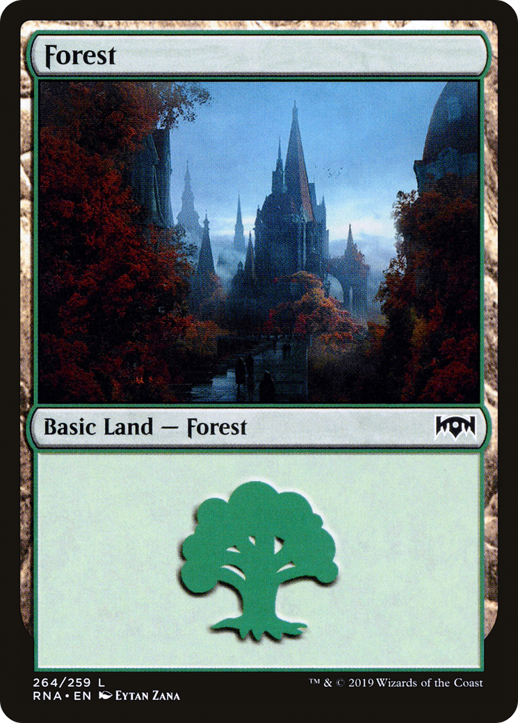 Forest (264) - Ravnica Allegiance