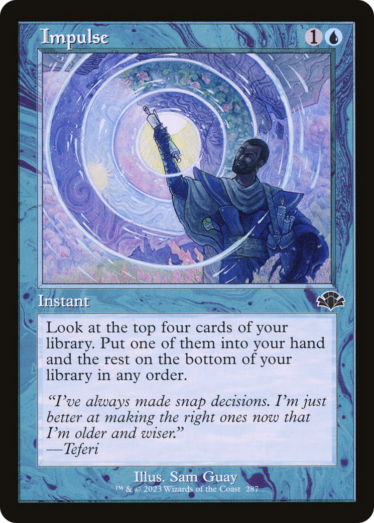 Impulse (Retro) (287) Foil - Dominaria Remastered