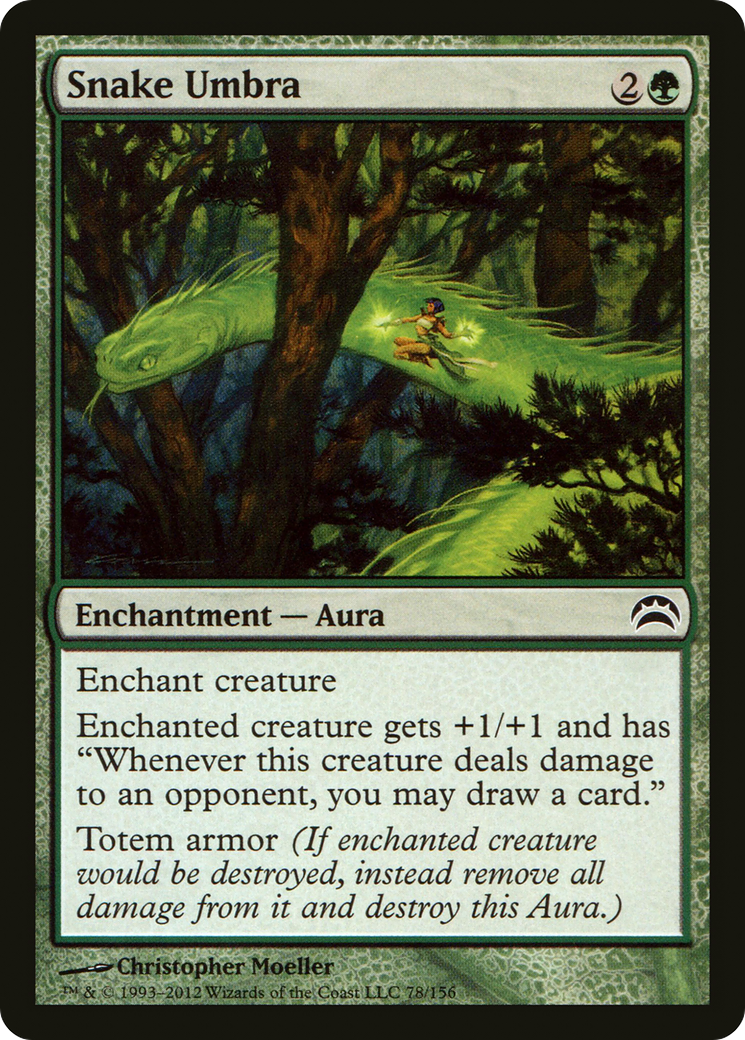 Snake Umbra (078) - Planechase 2012