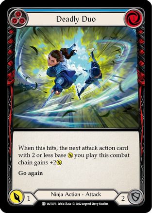 Deadly Duo (Blue) (OUT073) - Outsiders