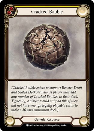 Cracked Bauble (OUT238) - Outsiders