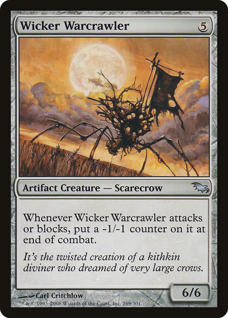Wicker Warcrawler (269) - Shadowmoor