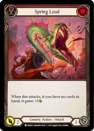 Spring Load (Red) (BEN012) - Blitz Deck: Outsiders - Benji