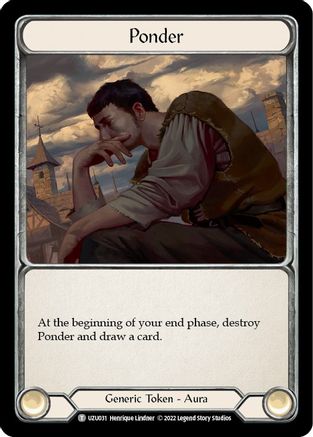 Ponder (UZU031) - Blitz Deck: Outsiders - Uzuri