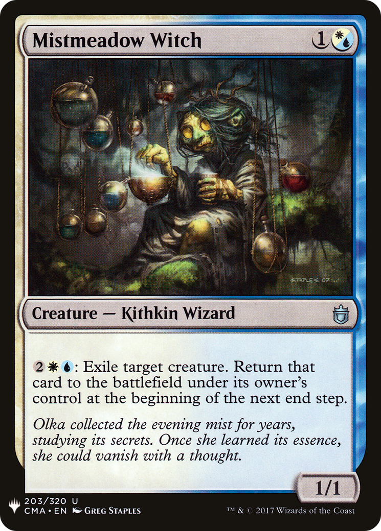 Mistmeadow Witch (CMA-203) - The List