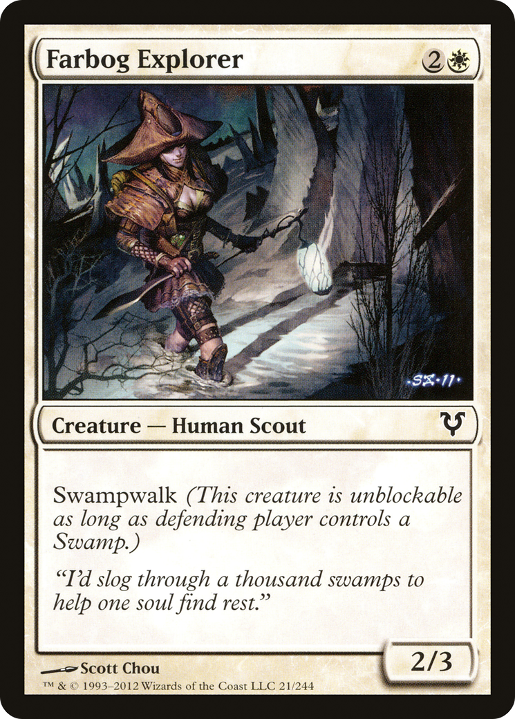 Farbog Explorer (021) Foil - Avacyn Restored