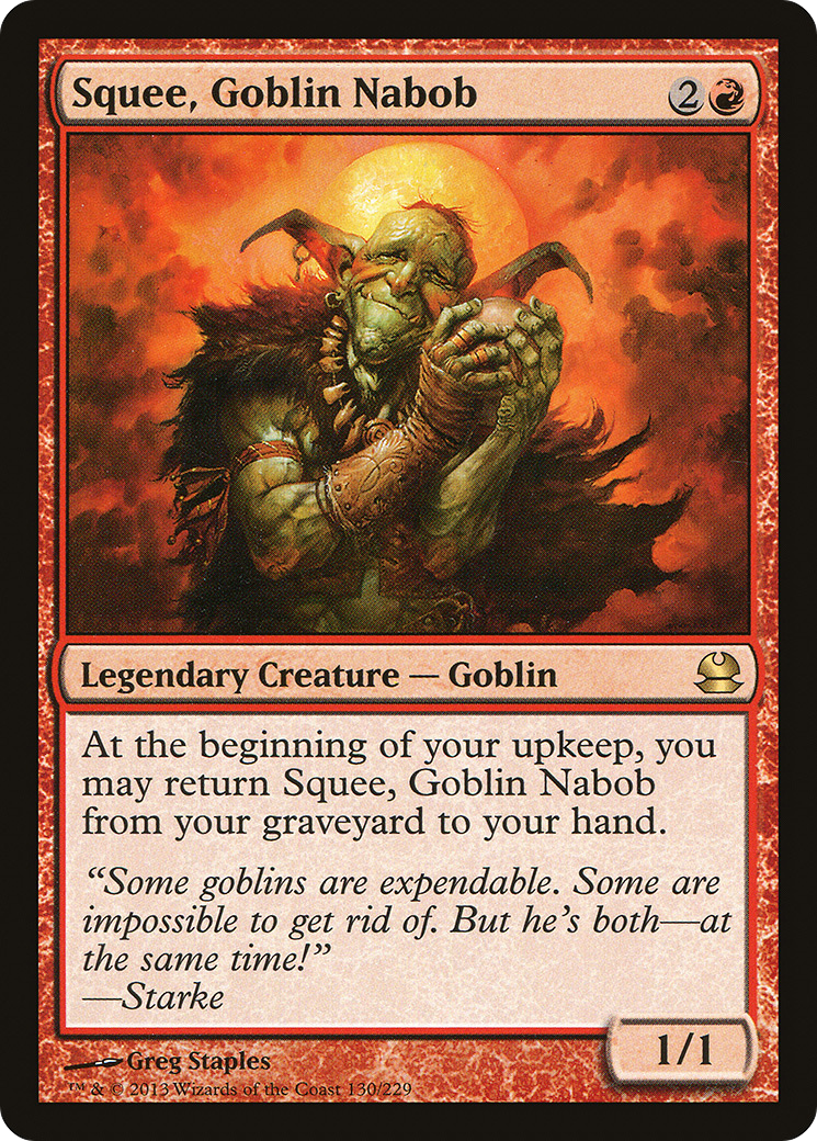 Squee, Goblin Nabob (130) Foil - Modern Masters