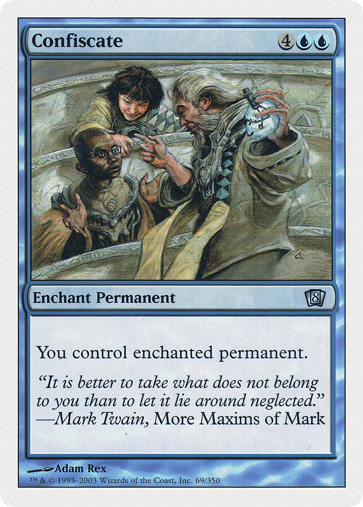 Confiscate (069) Foil - Eighth Edition