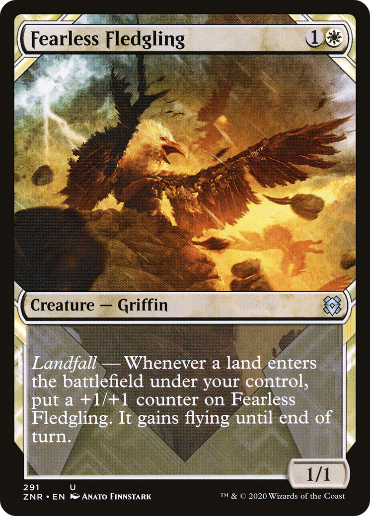 Fearless Fledgling (Showcase) (291) - Zendikar Rising