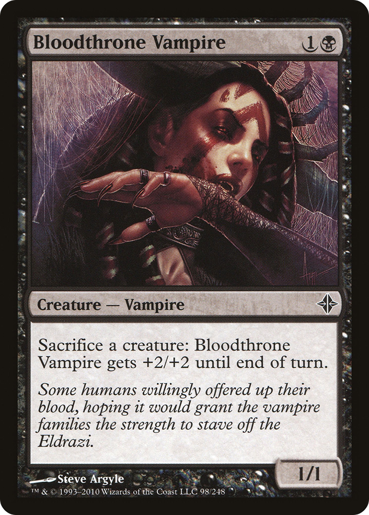 Bloodthrone Vampire (098) Foil - Rise of the Eldrazi