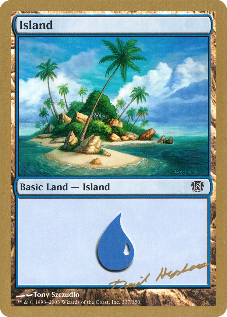 Island (337) - 2003 Dave Humpherys (8ED) - World Championship Decks 2003