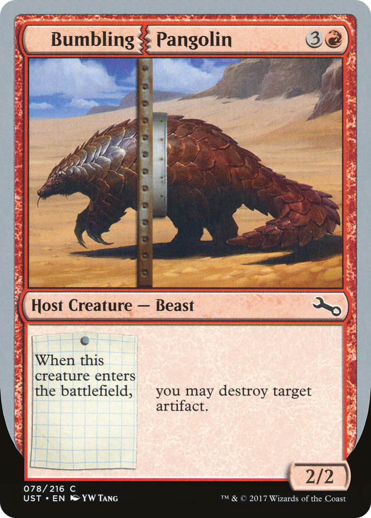 Bumbling Pangolin (078) - Unstable